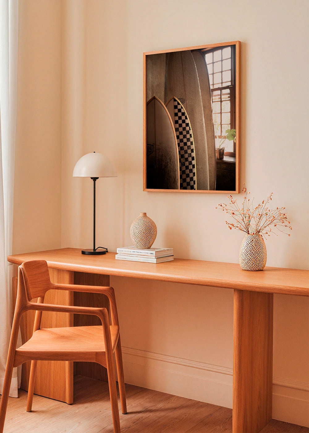 Cuadro deportivo con tablas de surf vintage – Product2