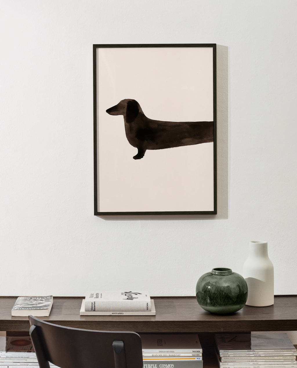 Cuadro salchicha alargada minimalista – Product3