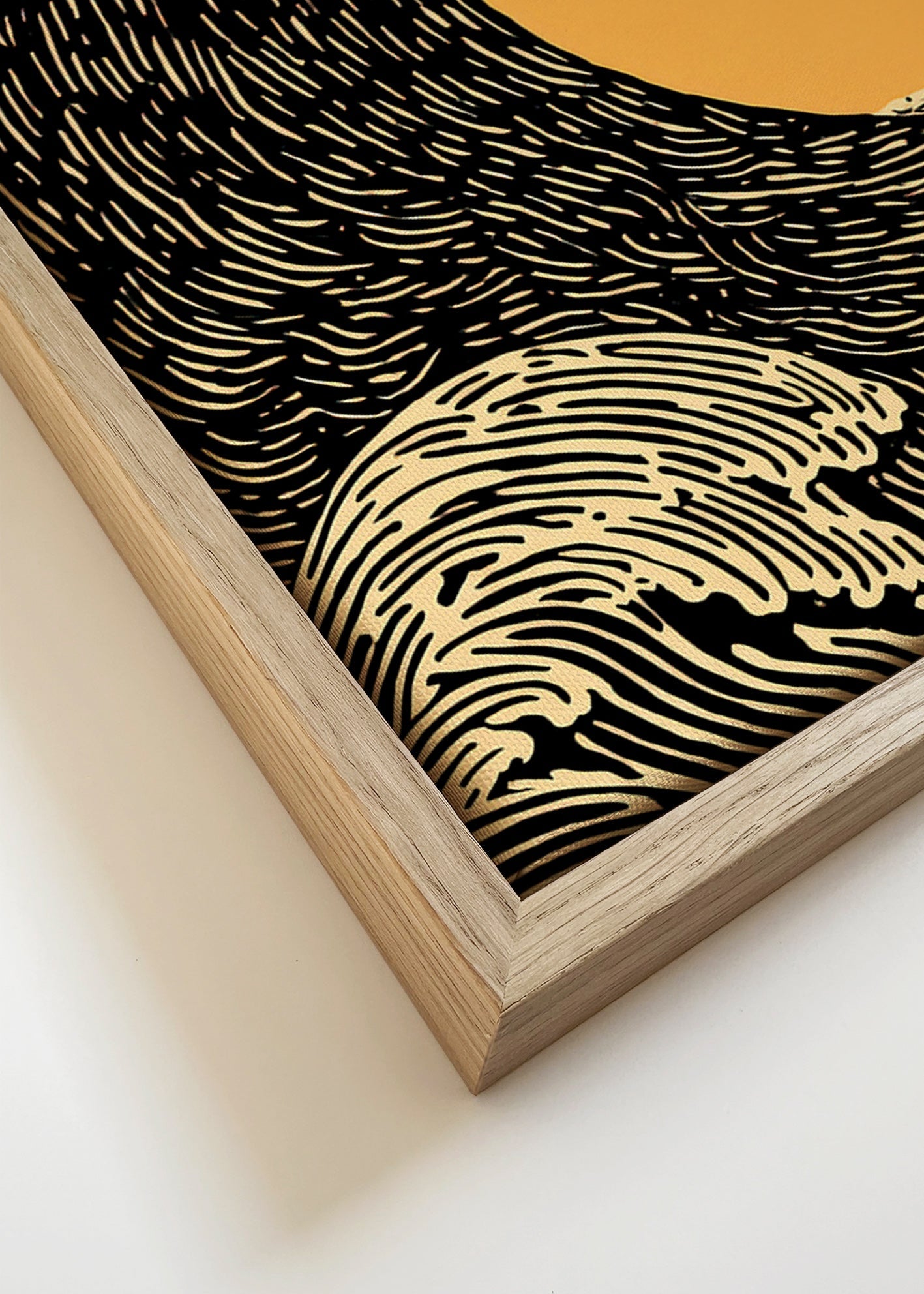 Illustration Black Wave graphic