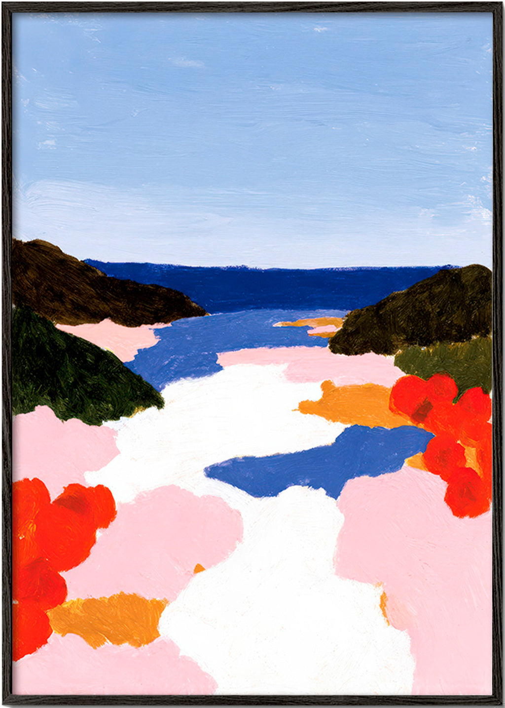 Botanical print: bay in bloom