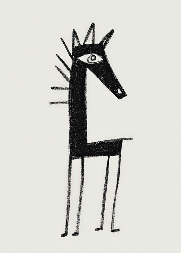Artwork little creature line