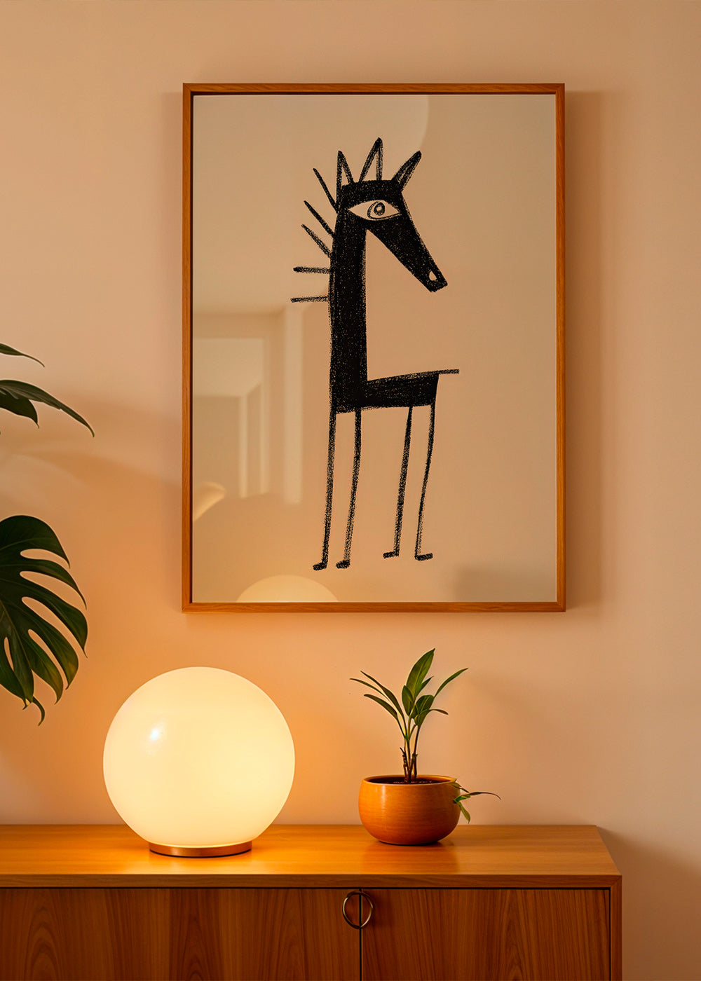 Artwork little creature line