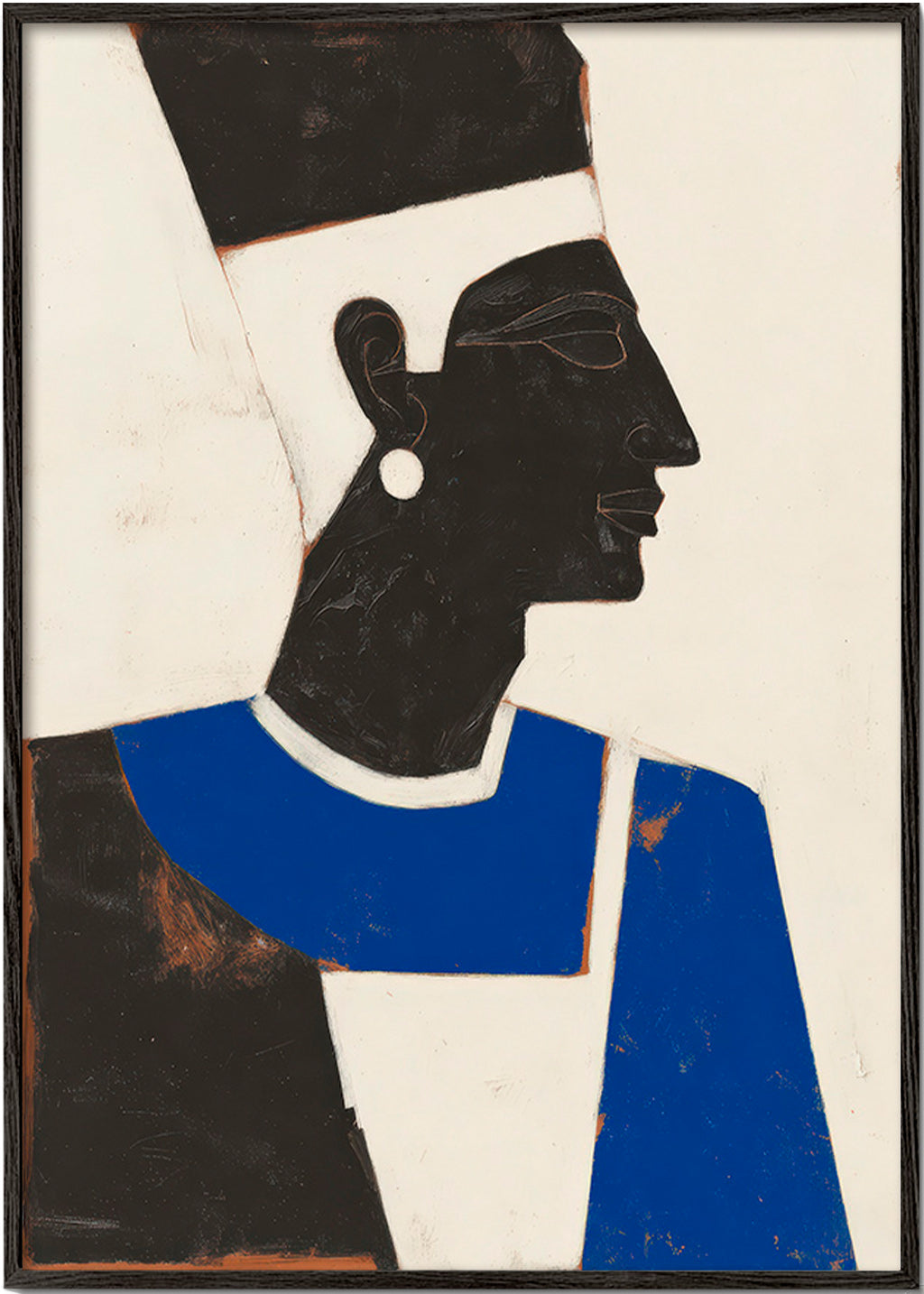 Illustration Egyptian profile