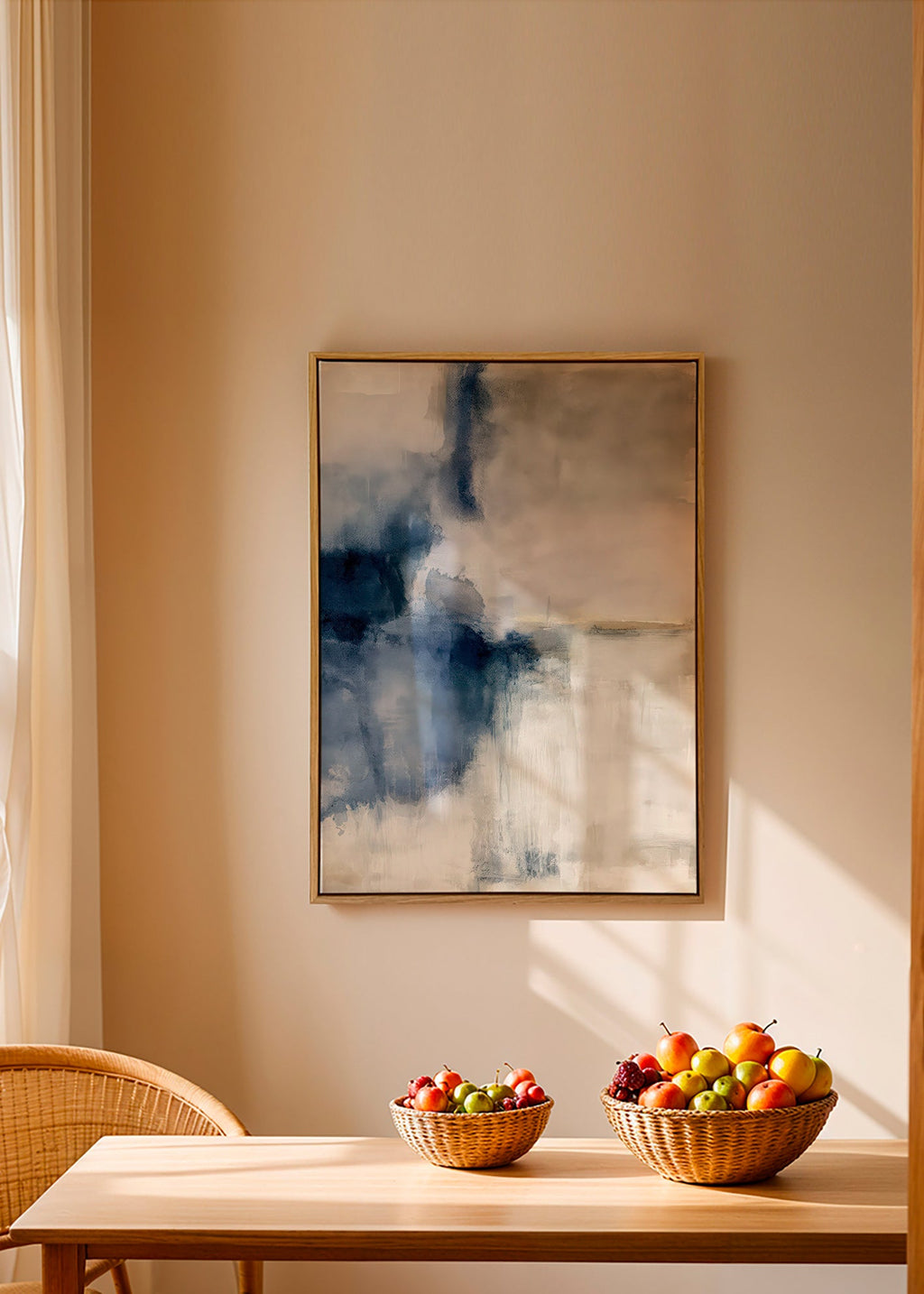 Abstract artwork Blue Mist