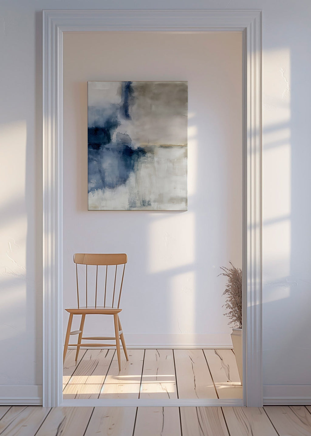 Abstract artwork Blue Mist