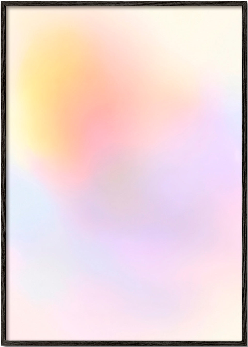 Abstract pastel artwork with soft blends