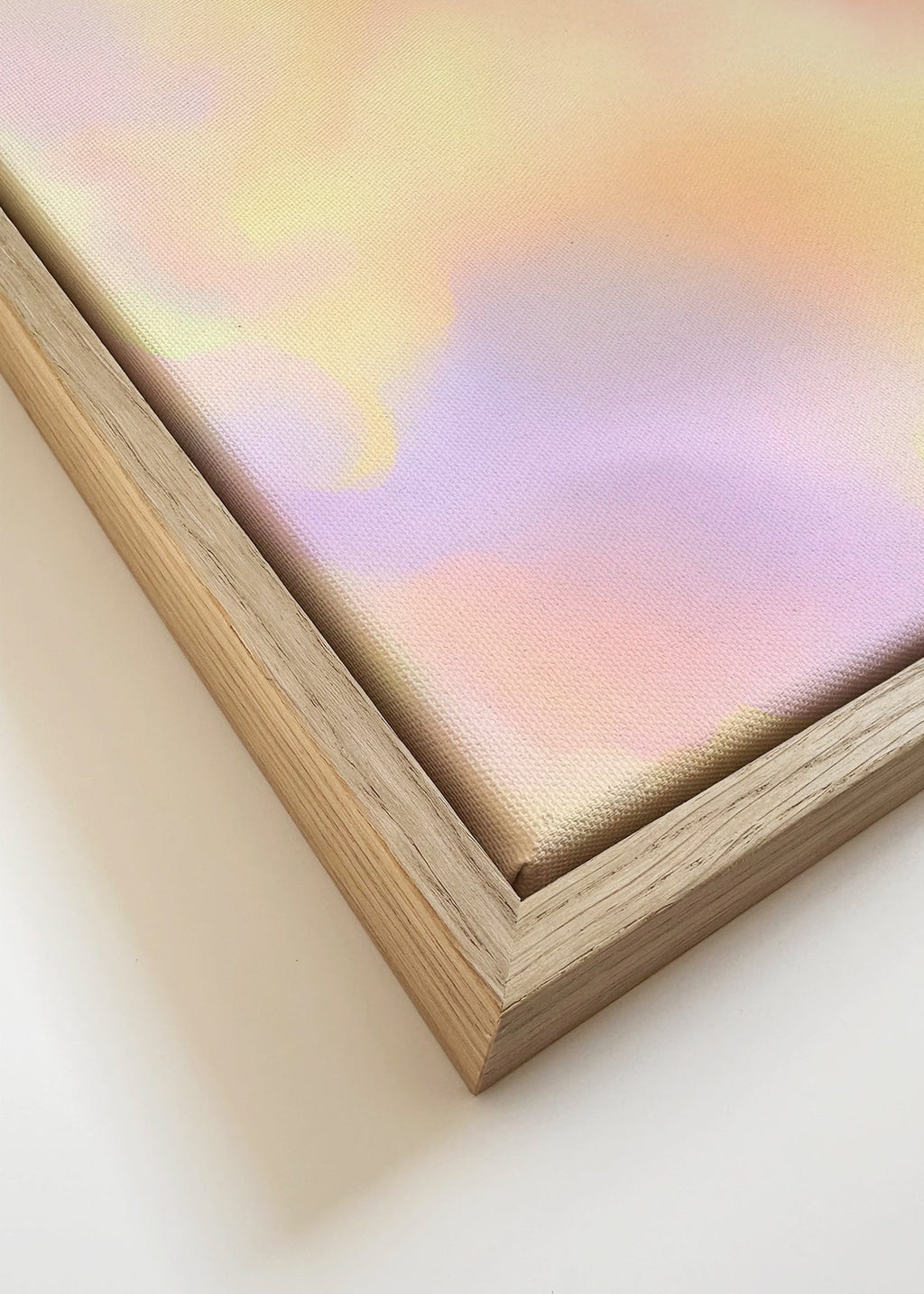 Abstract artwork pastel cloud study