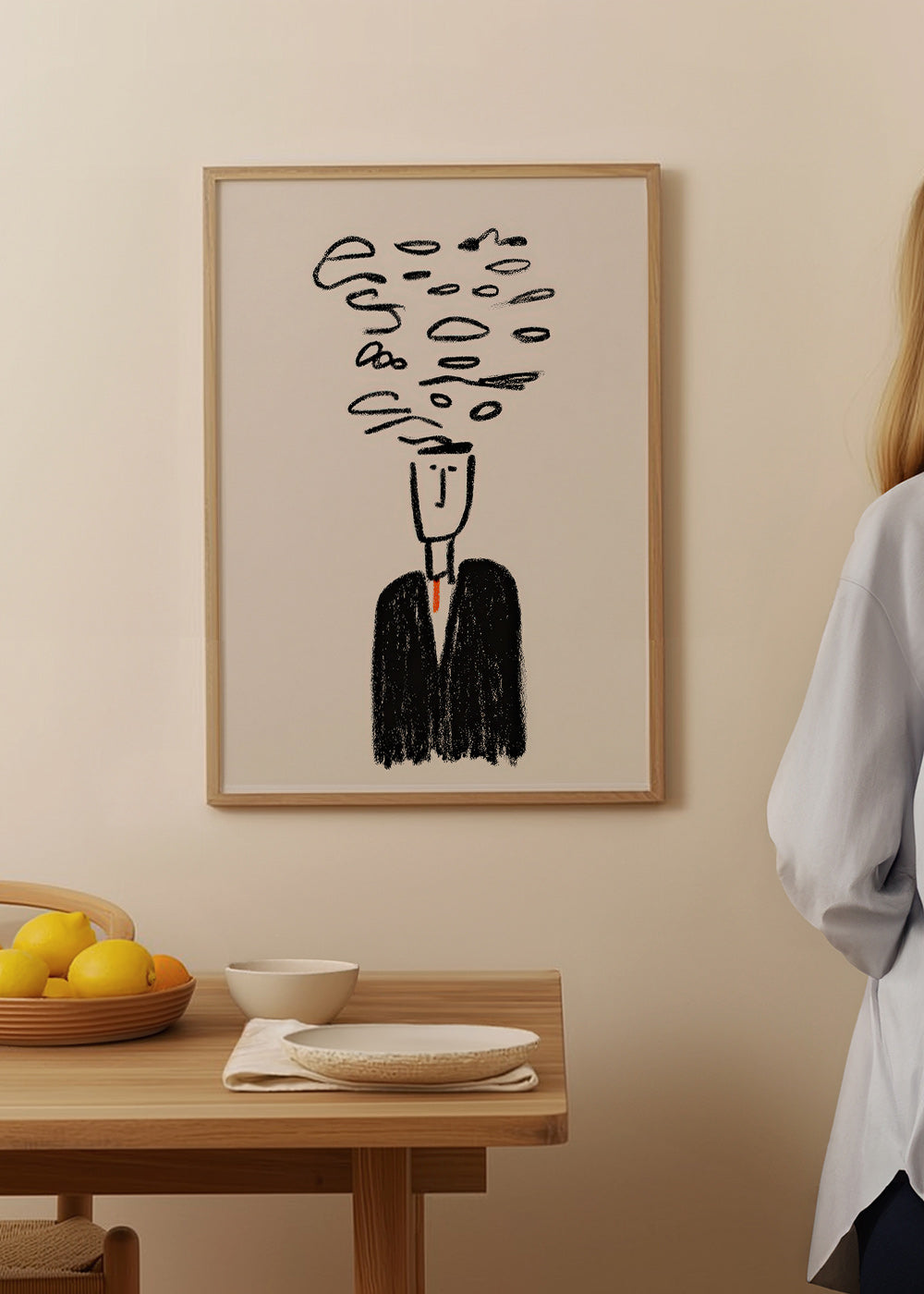 Minimal illustration of a figure with smoke