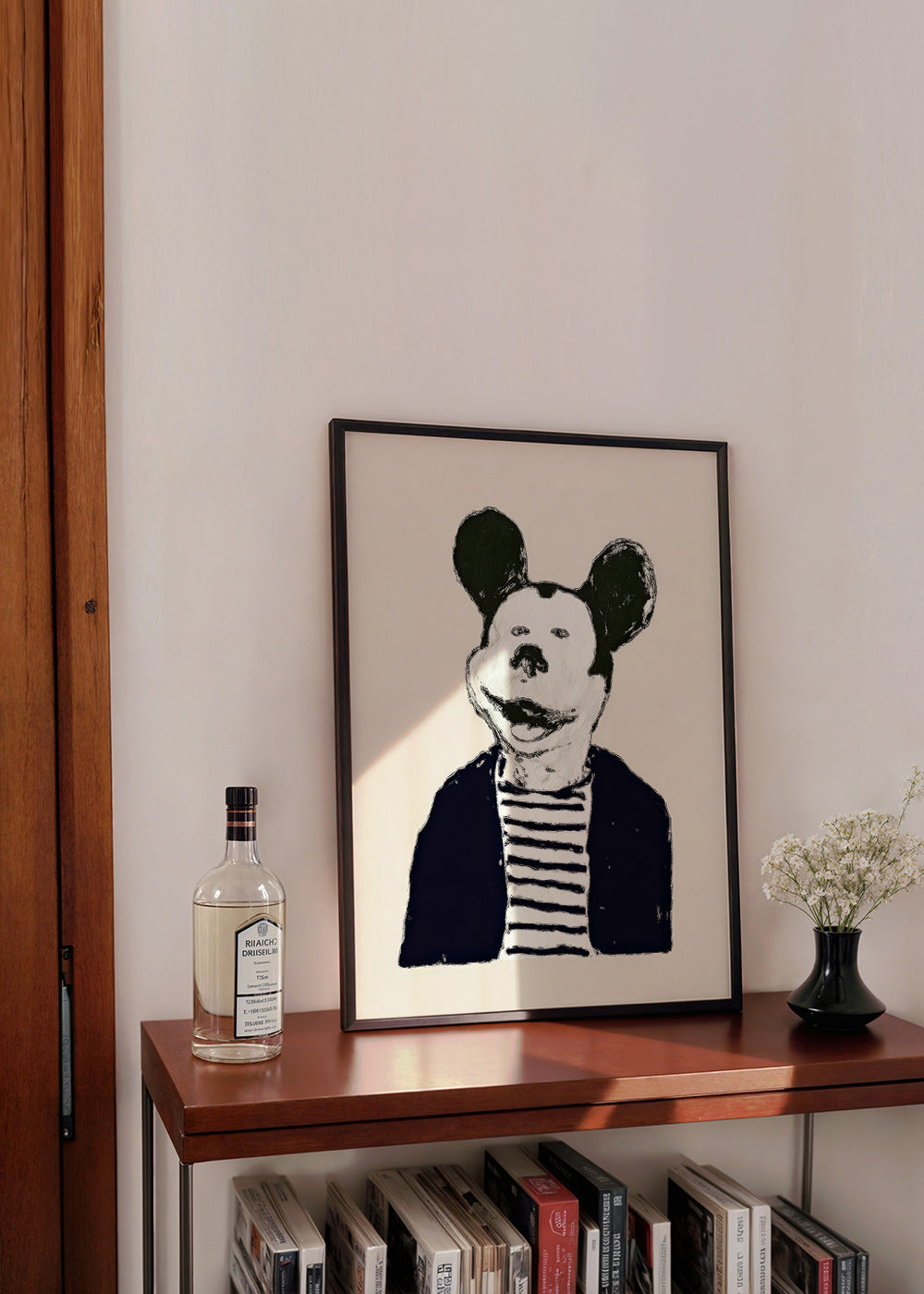 Mouse gentleman illustration