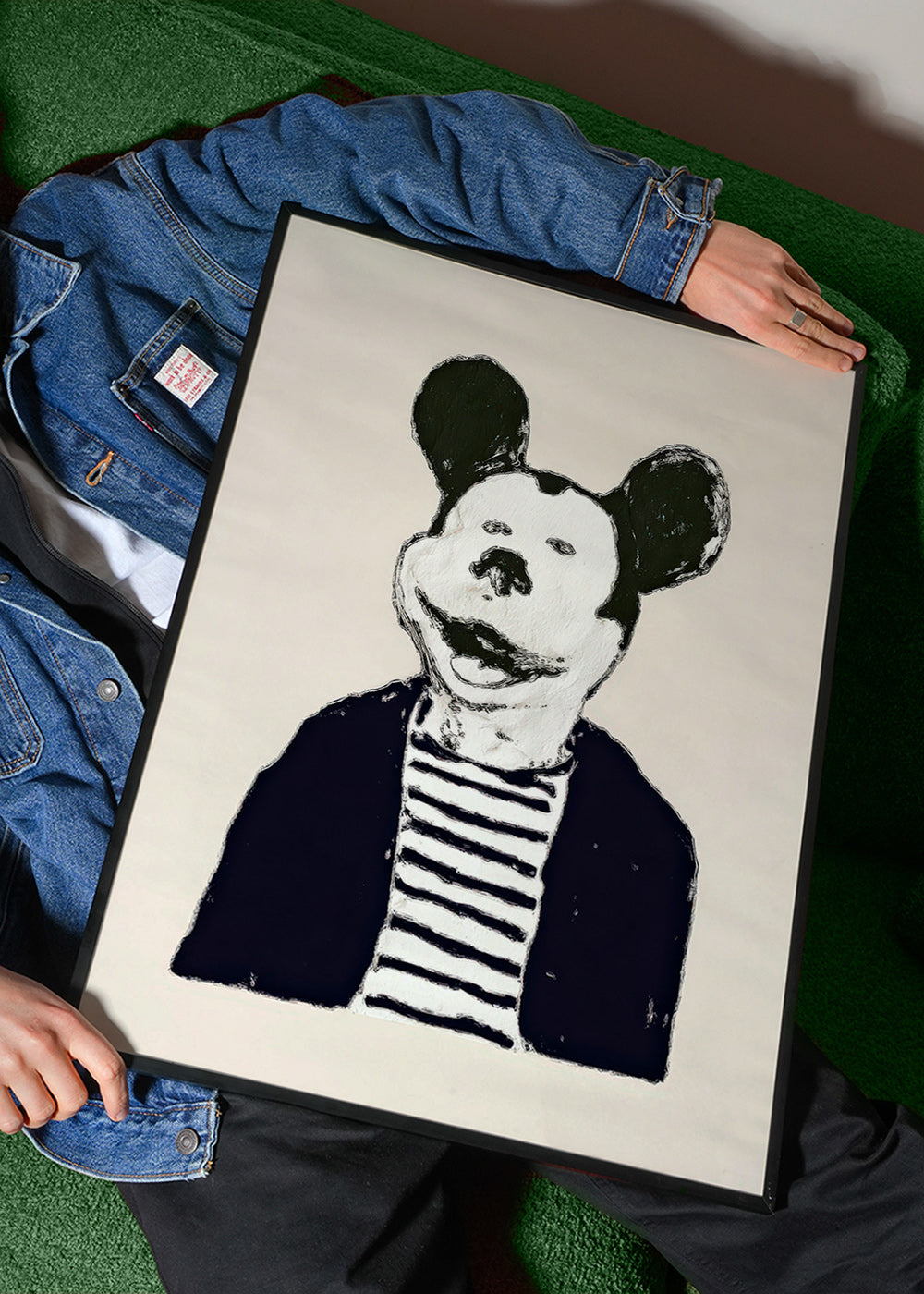 Mouse gentleman illustration