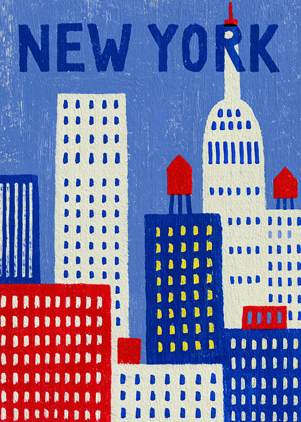 City art New York illustration