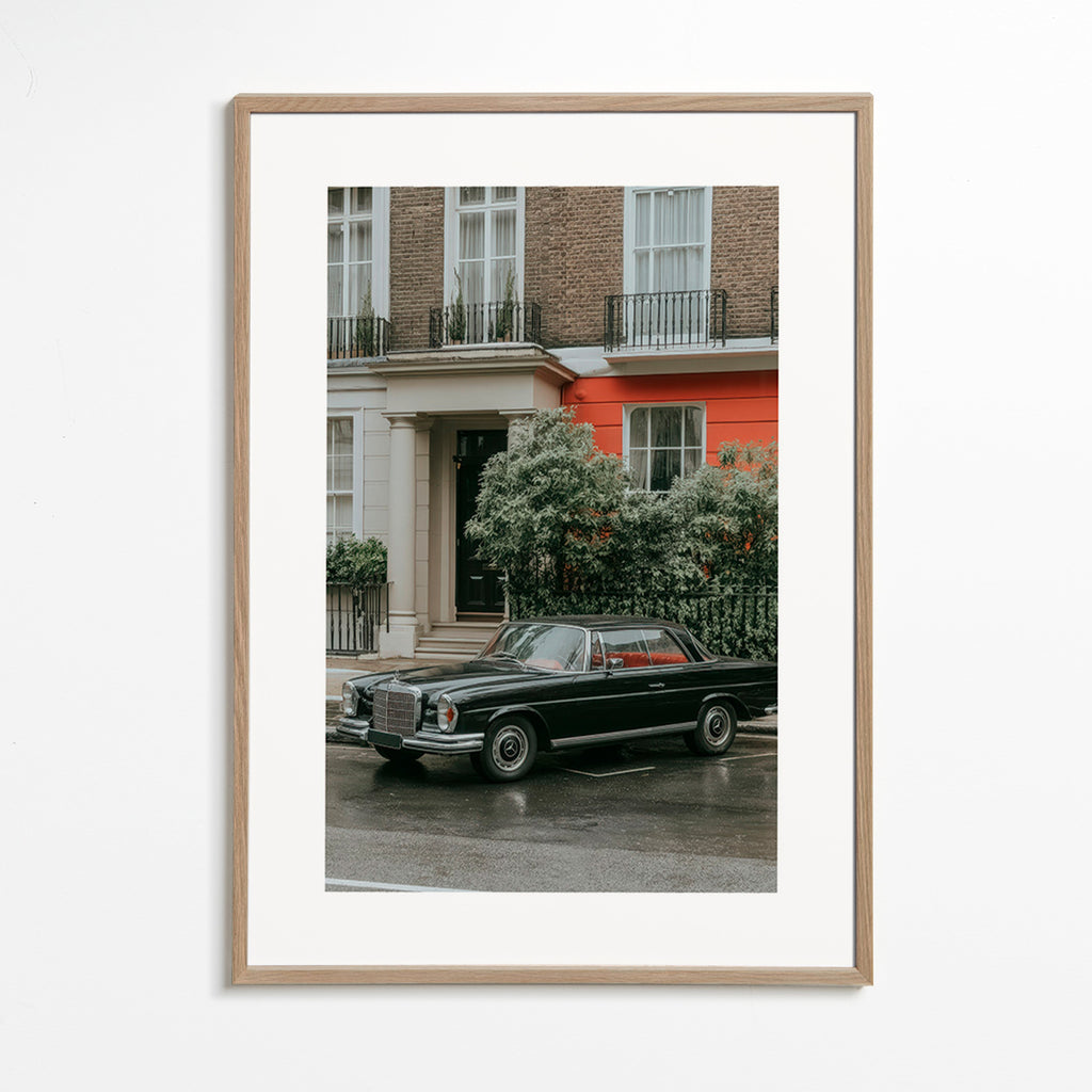 Street photograph of a classic car