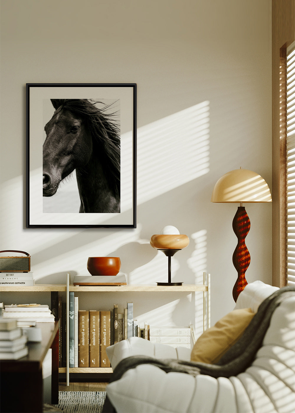 Horse portrait photograph