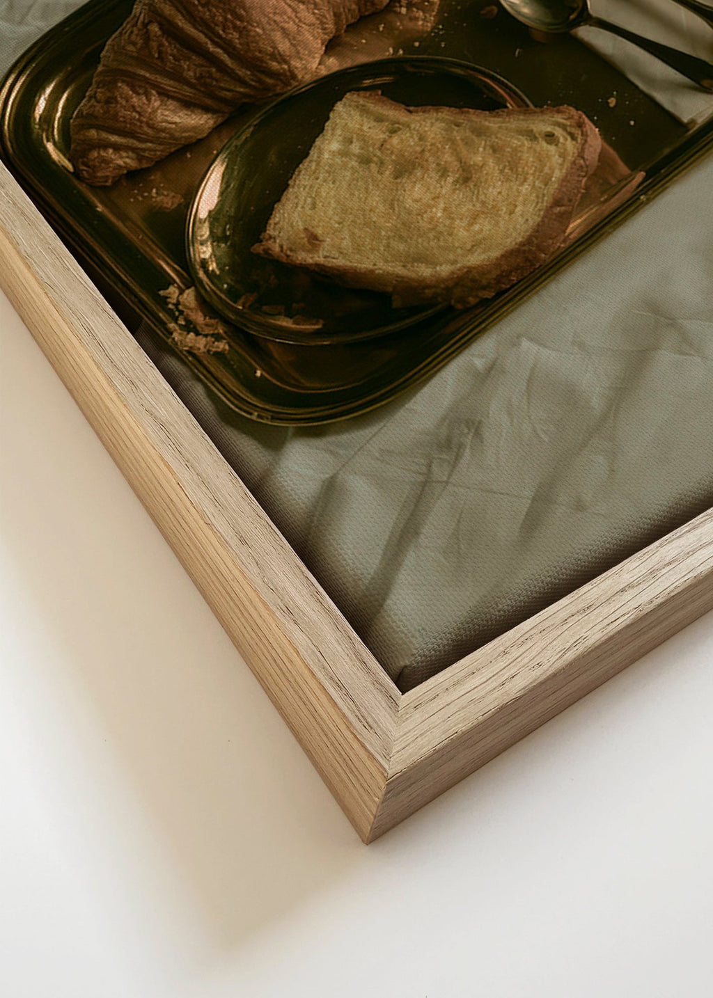 Kitchen art: breakfast on a tray