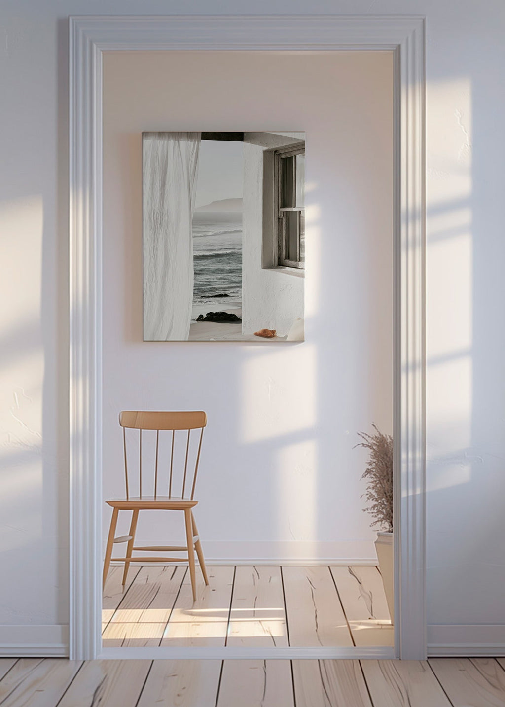 Landscape photo: window to the sea