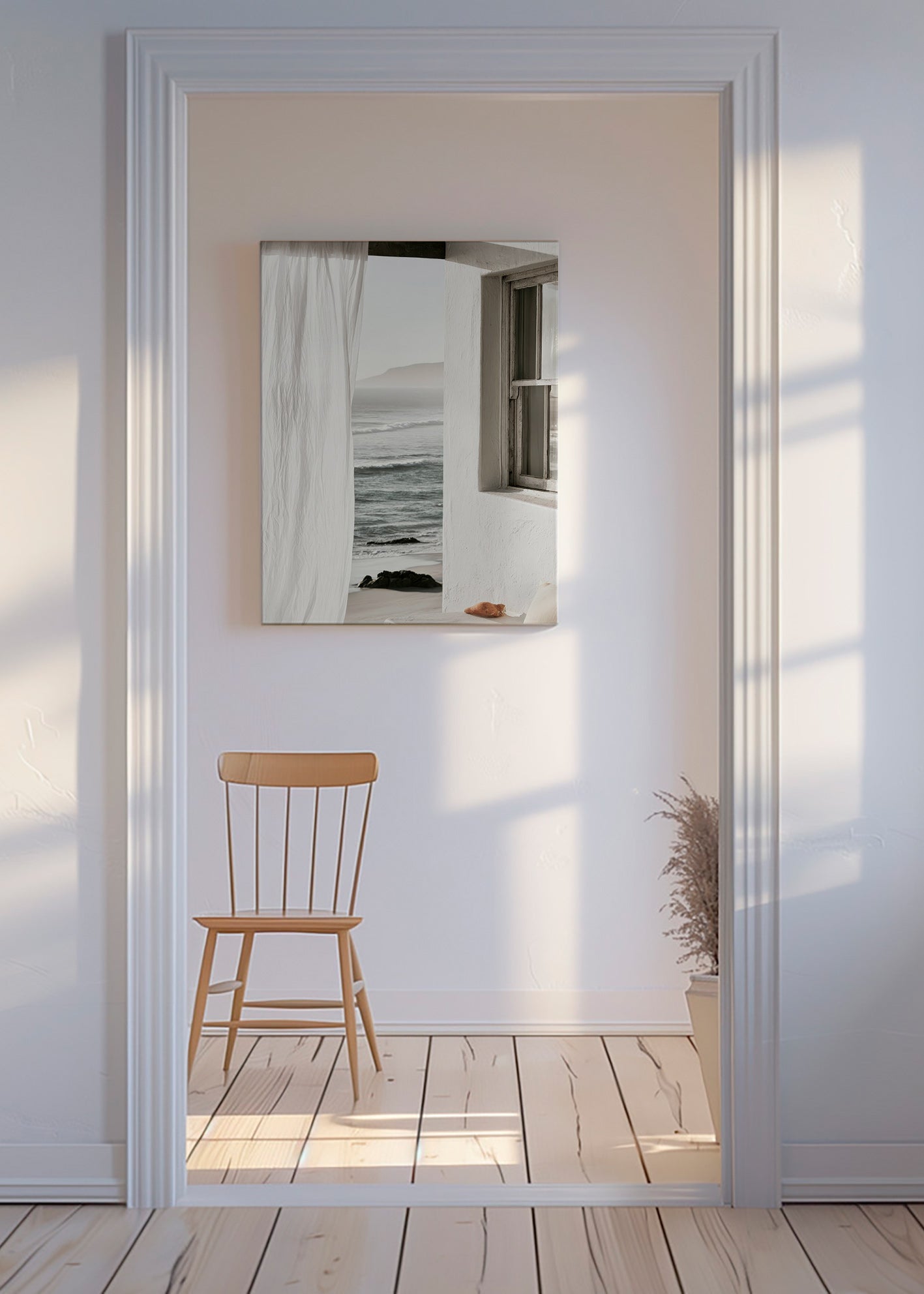Landscape photo: window to the sea