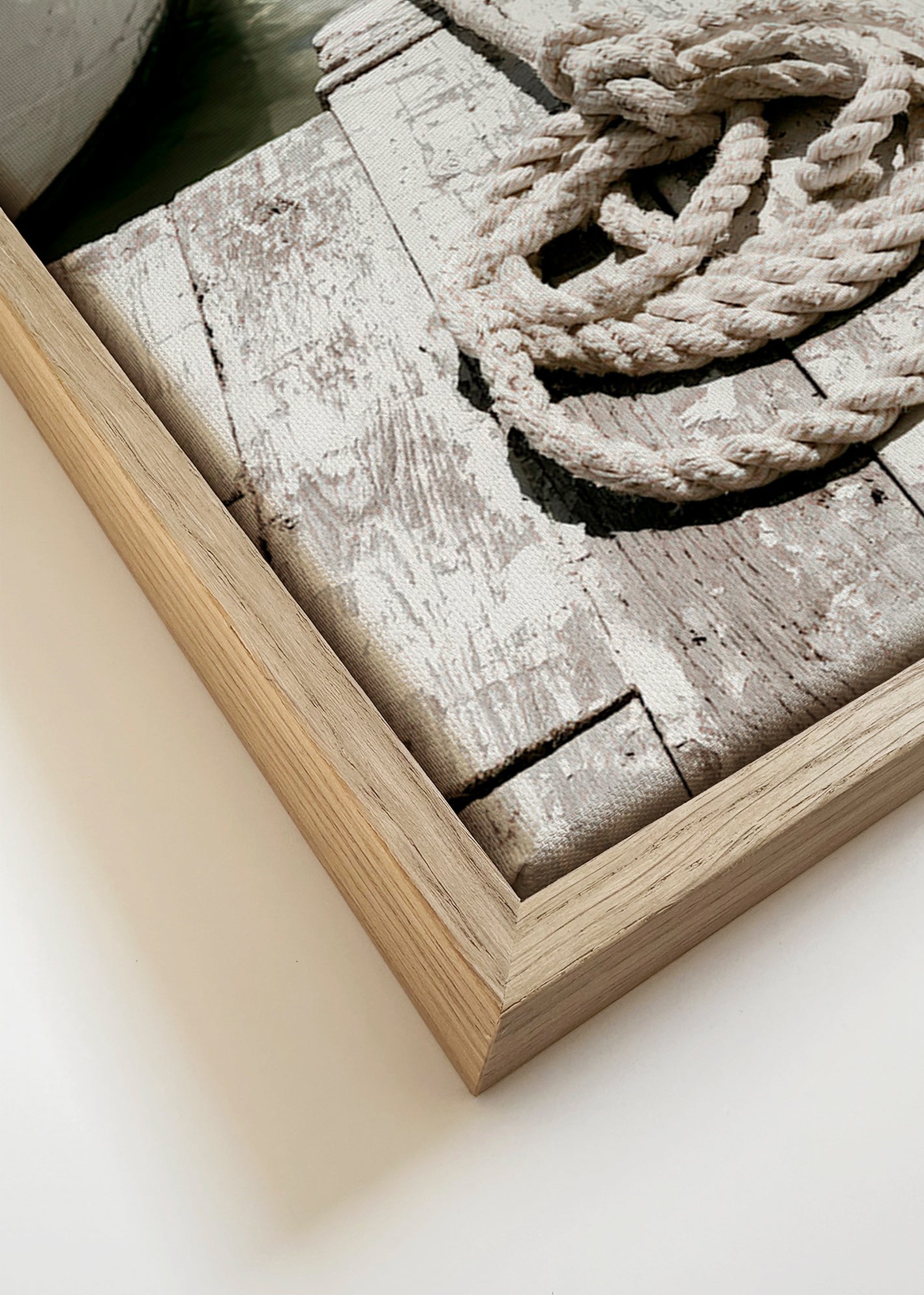 Photograph of dock rope composition
