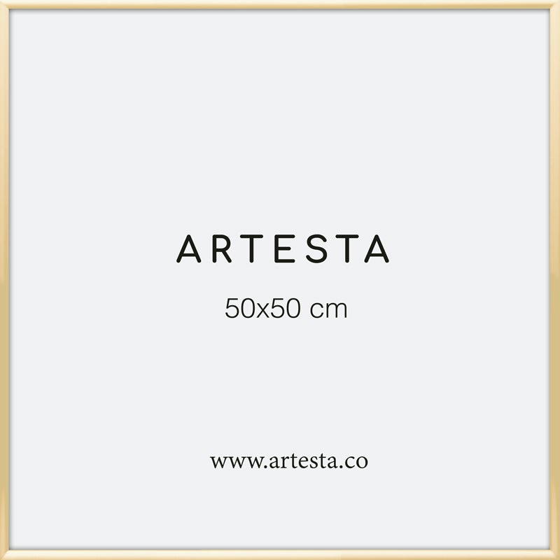 Gold frame 50x50cm