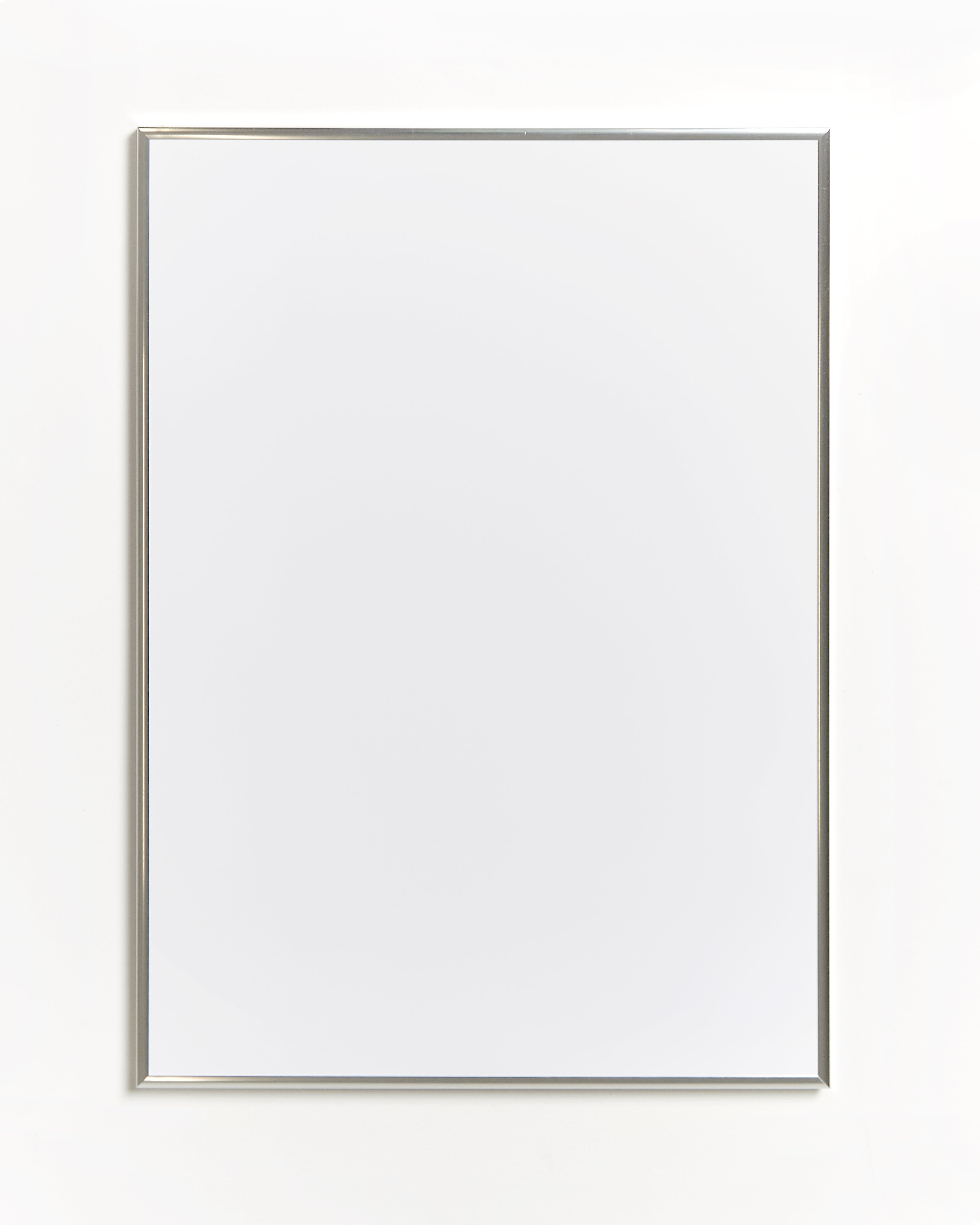 Silver frame 50x50cm