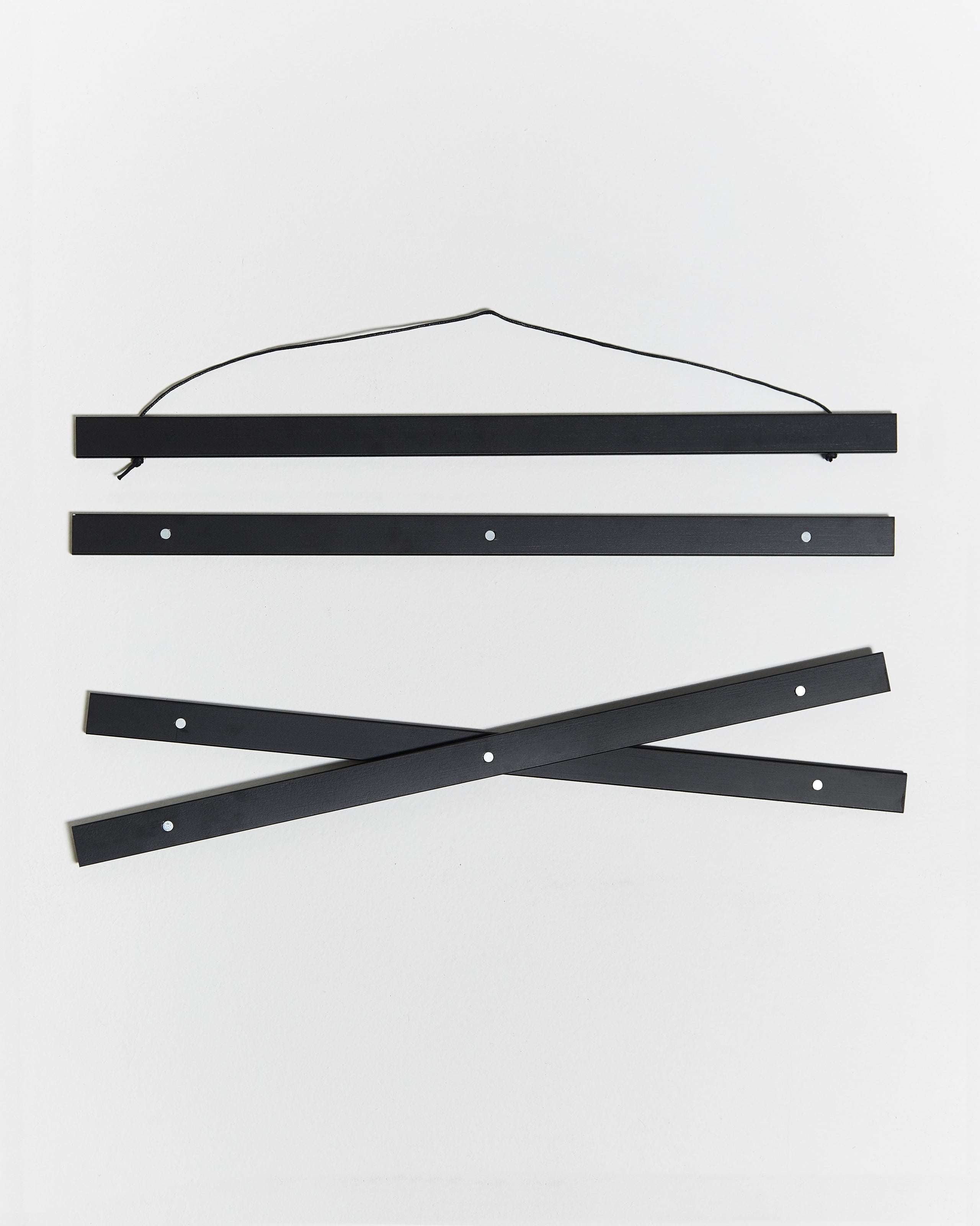 Magnetic oak wooden poster hanger, 20cm