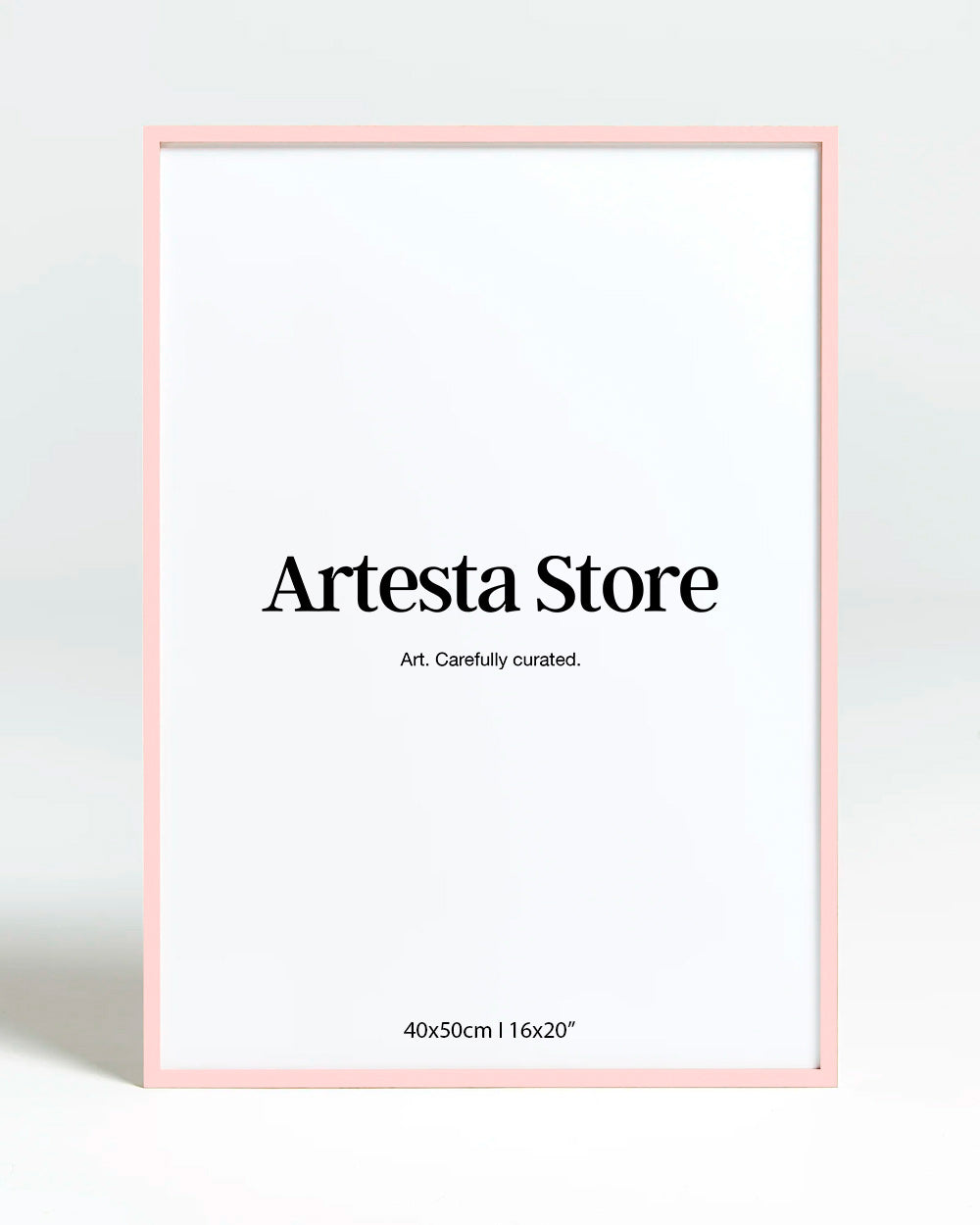 Frame pastel pink 40x50