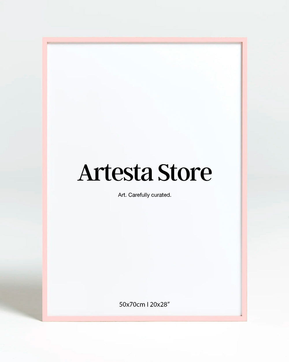 Frame pastel pink 50x70