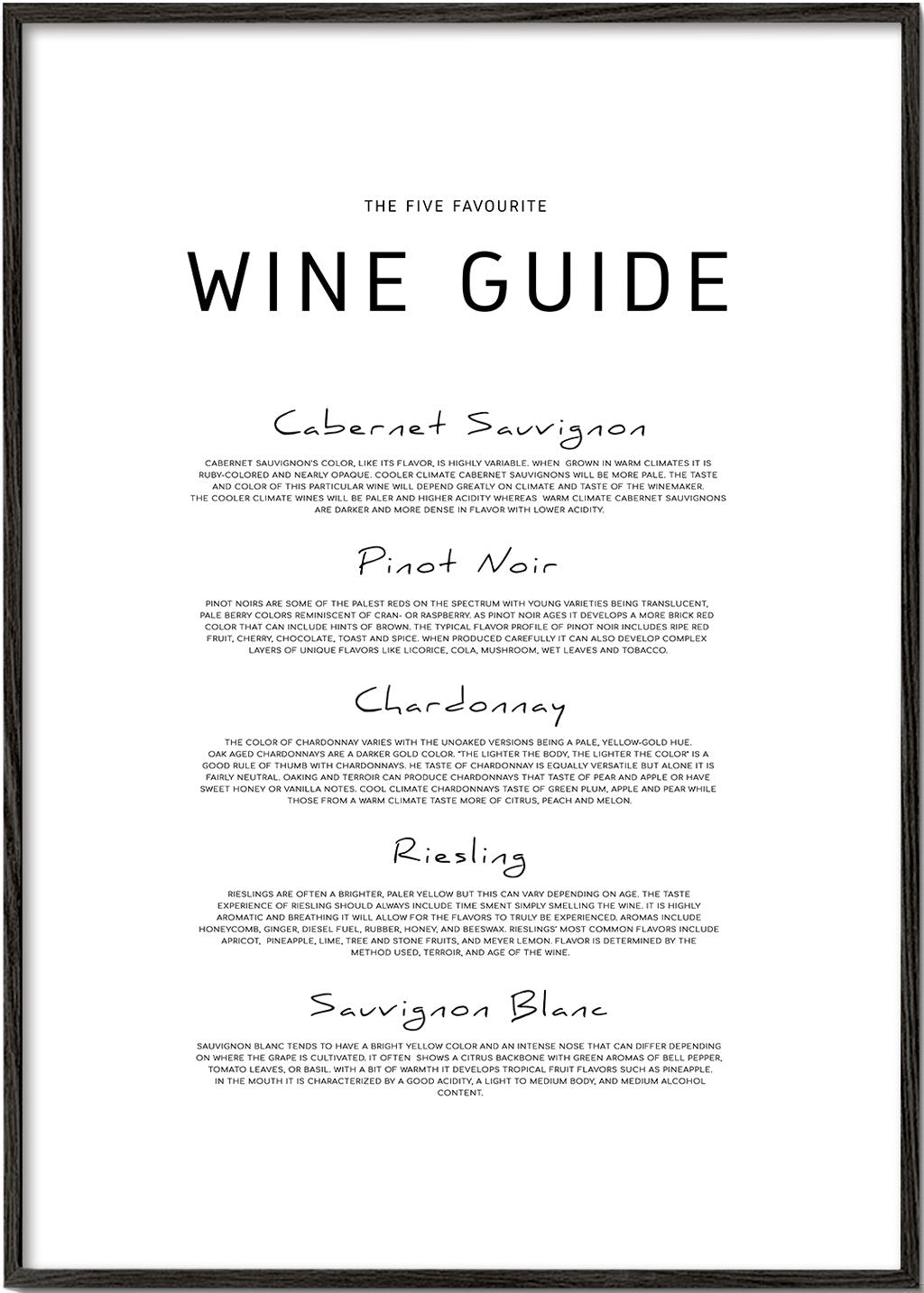 Wine guide