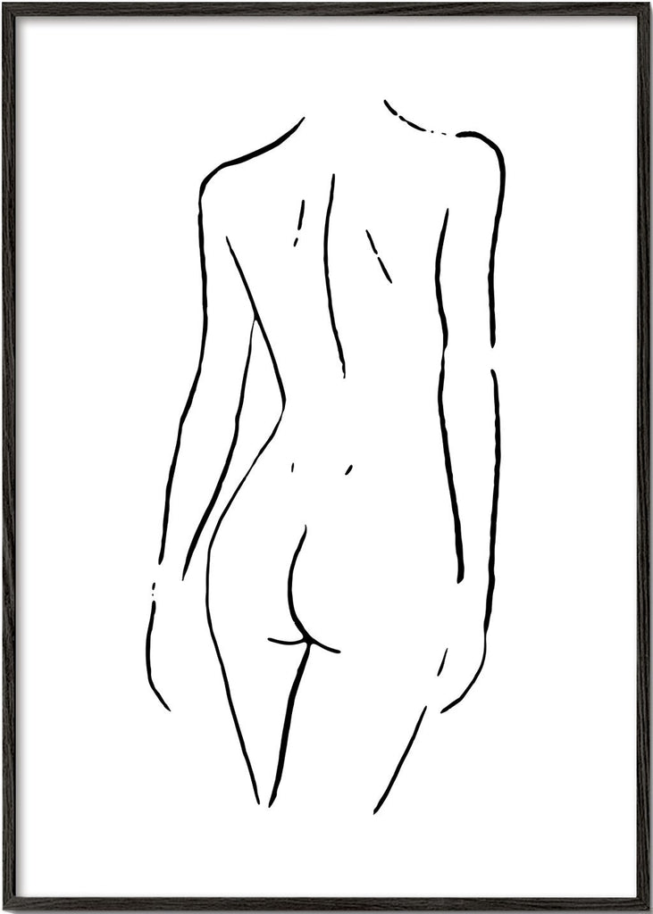 Body Sketch N 7 Black & White