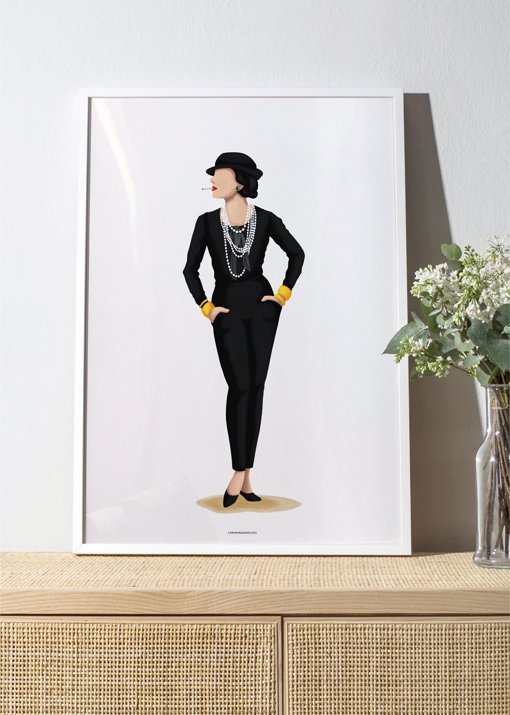 Coco Chanel poster  Wall art, framed prints and posters – Artesta