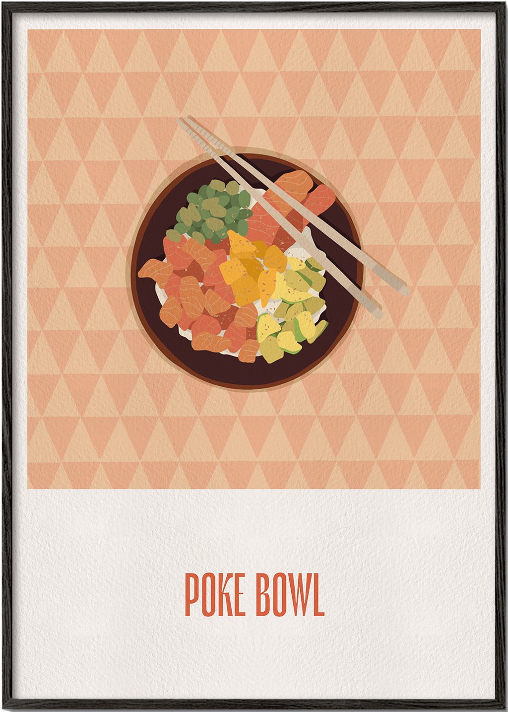 Poke Bowl Art Print