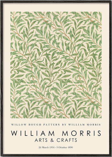 Willow Bough Pattern by William Morris Exhibition