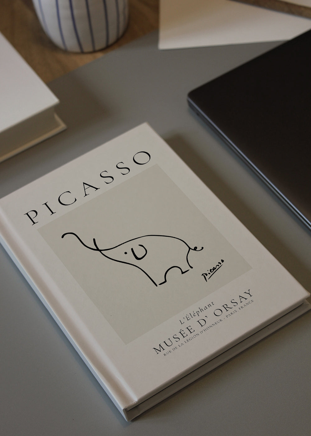 Pablo Picasso Animals Drawings the elephant