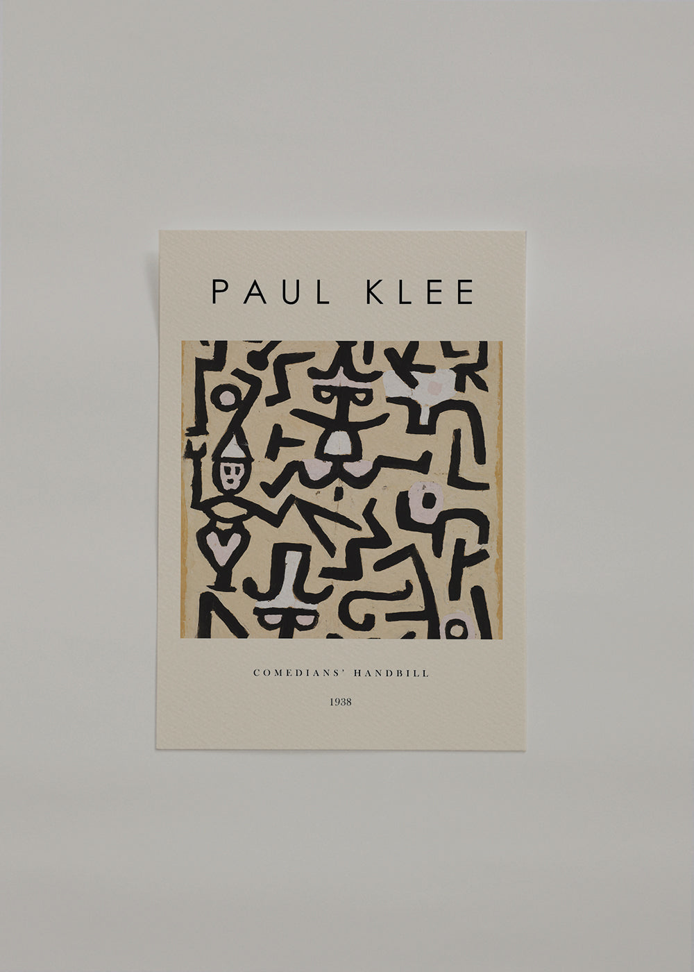 Comedians' Handbill Exhibition - Paul Klee